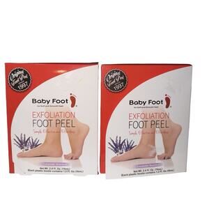 Set Of 2 Baby Foot Exfoliation Foot Peel